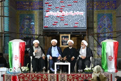 مراسم بزرگداشت چهلم خاکسپاری قائد شهید امت در اصفهان
