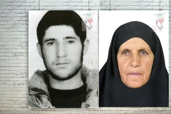 ​​مادر شھید «سید آیت‌الله احمدی» به دیدار فرزندش شتافت