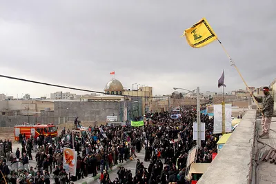راهپیمایی مردم سمنان در حمایت از پاسخ موشکی سپاه