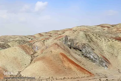 کوه‌های رنگی " آلاداغ لار" آذربایجان شرقی