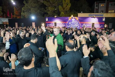 عزاداری هیئت محبان ثارالله شیراز‎