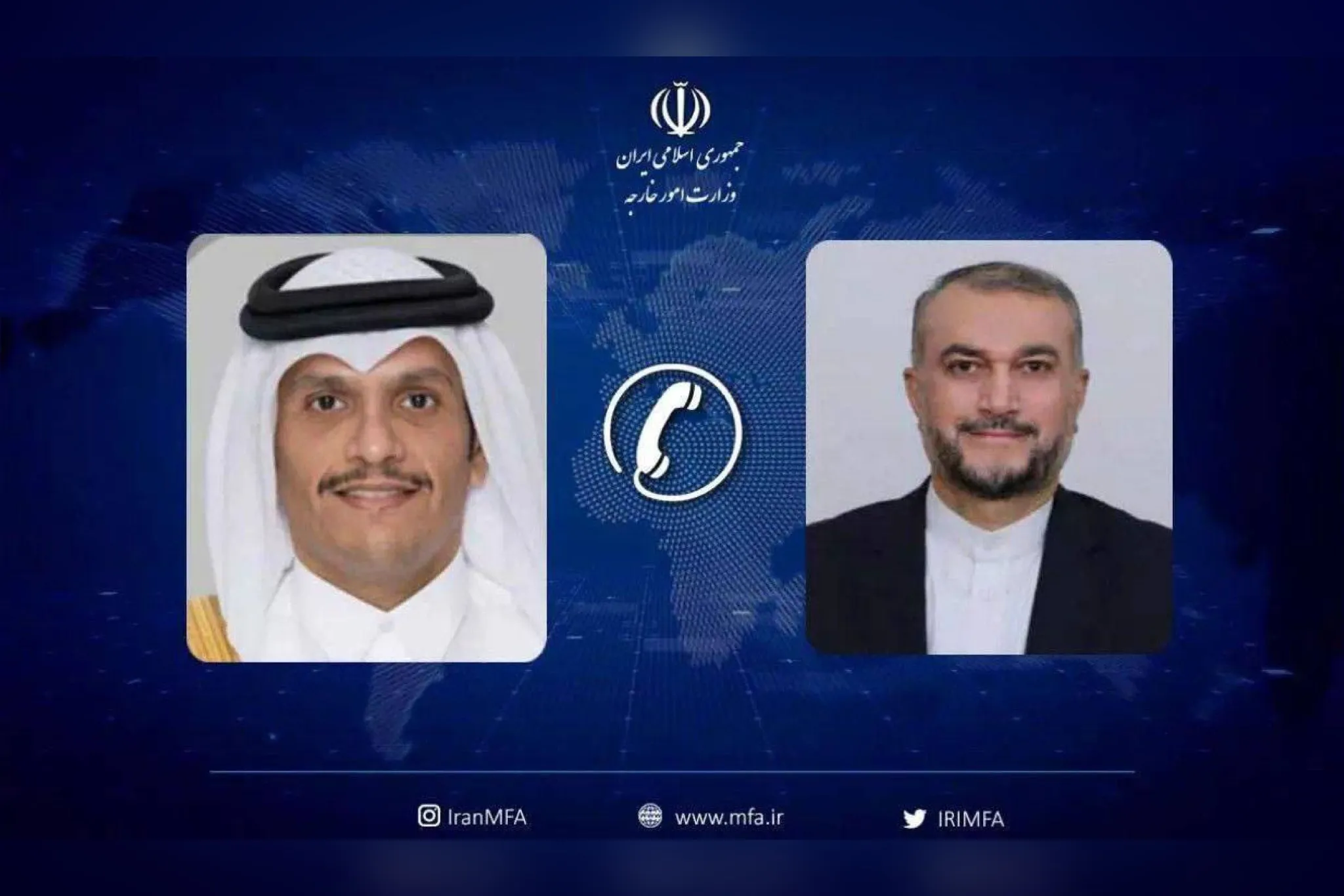 رایزنی امیرعبداللهیان با نخست وزیر قطر درباره غزه