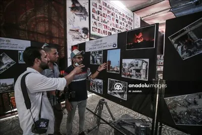 Ausstellung dokumentiert Verbrechen des zionistischen Regimes