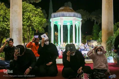 اولین شب قدر در حافظیه