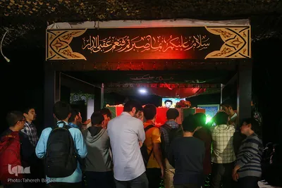 وداع با پیکر مطهر شهید امیر‌سعید قاسمی در معراج الشهدا تهران
