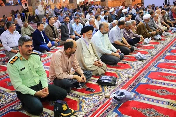 برپایی نماز عید سعید قربان در ساری