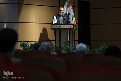 علی متقیان مدیر عامل خبرگزاری ایسنا در نشست توسعه اقتصاد صنایع خلاق فرهنگی