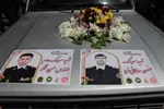 ملایر میزبان پیکر پاک دو شهید مدافع آسمان ایران‎