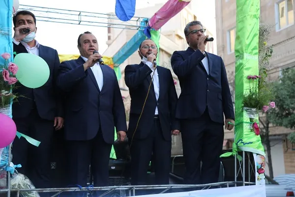 حرکت کاروان شادی همزمان با عید غدیر
