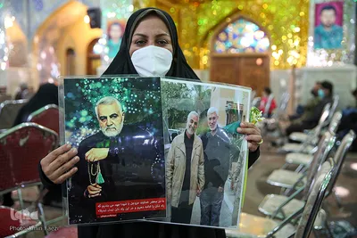 مراسم دومین سالگرد شهادت سپهبد شهید حاج قاسم سلیمانی و یادواره شهدای ۴۶۰۰ شهید ولایت مدار شیراز