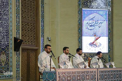 ترتیل‌خوانی قرآن در مصلی تبریز‎‎‎‎