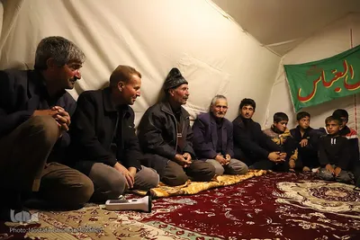 عزاداری ماه محرم در مناطق عشایری اهر