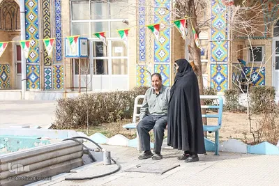گلباران حجره طلبگی حضرت امام در اراک‎