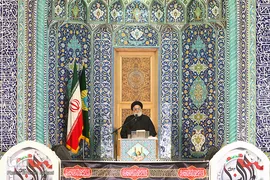 مراسم عزاداری شهادت حضرت زهرا(س) در حرم عبدالعظیم حسنی(ع)