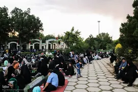 مراسم پرفیض دعای عرفه در همدان 