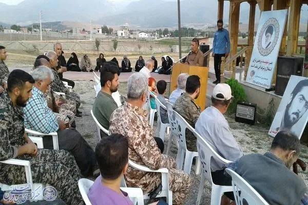 بیست و ششمین آیین پنج شنبه های شهدایی دودانگه ساری