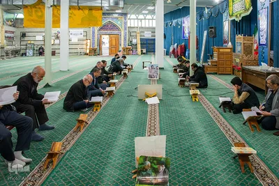 آیین جزءخوانی ششمین طرح «سی‌وسه‌پل وصال» در اصفهان