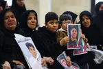 مراسم چهلم شهدای حوادث دی‌ماه در گلستان شهدای اصفهان