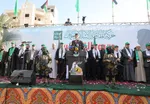 Palästinenser feiern 34. Jahrestag der Hamas-Gründung