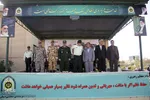 صبحگاه مشترك نيروهاي مسلح به مناسبت هفته ناجا ـ سمنان