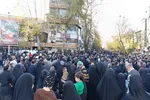 خروش مردم ساری در محکومیت گروه‌های اغتشاشگر و تروریست‌