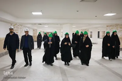 بازدید خبرنگاران ایکنا از پروژه‌های عمرانی حرم رضوی