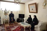دیدار جهادگران دانشگاهی آذربایجان شرقی با خانواده شهید مدافع حرم «صمد فاتح نژاد‎‎»