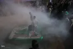 جابه‌جایی مزار شهید جواد رضایی در کازرون