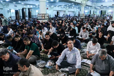 احیای شب نوزدهم ماه رمضان درجوار سید الکریم