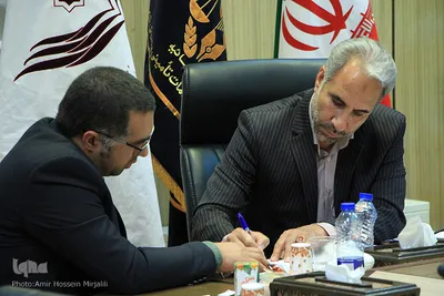 نشست خبری مدیرکل زندان ها و مدیرعامل ستاد دیه استان یزد‎