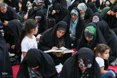 مراسم پرفیض دعای عرفه در گلزار شهدا تهران