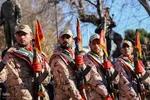 تشییع پیکر مطهر پنج شهید گمنام در تبریز‎