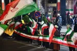 اجتماع دانشگاهیان دانشگاه تبریز در حمایت از آرمان‌های انقلاب