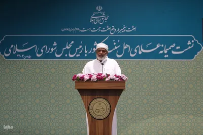 دیدار جمعی از علمای اهل سنت با رئیس مجلس