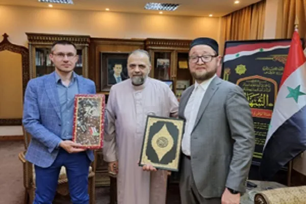 Встреча с министром по делам религии и вакуфов Сирии