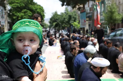 اقامه نماز ظهر عاشورا در اهر