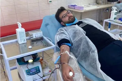 Muslime spenden Blut