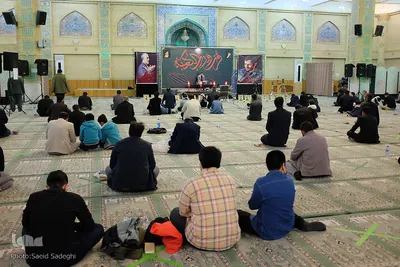 احیای شب بیست و سوم ماه رمضان در مسجد دانشگاه تبریز