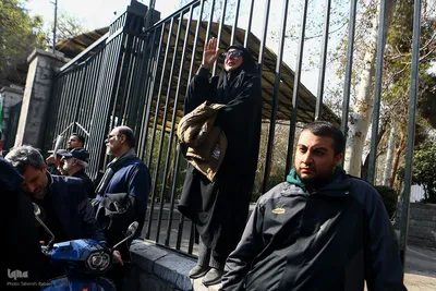 مراسم تشییع پیکر شهدا از میدان انقلاب