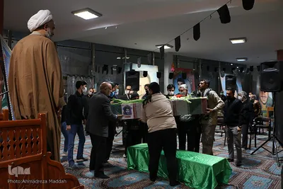 مراسم سوگواری دهه فاطمیه در معراج شهدا‎‎