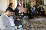 دیدار با خانواده شهید «مهدی اثنی عشری» شهید شاخص هنرمند استان فارس‎‎