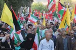 راهپیمایی مردم شیراز در حمایت از عملیات «وعده صادق ۲»