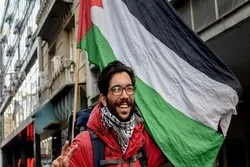 Swedish Activist Continues Walking for Palestine