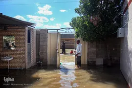 آب‌گرفتگی روستاهای شادگان