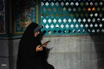 قرائت دعای عرفه در باغ رضوان اصفهان