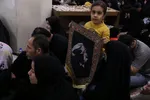 مراسم سوگواری شب شهادت رهبر معظم انقلاب در حرم شاهچراغ(ع)
