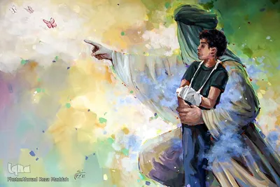 کارگاه نقاشی « قرمز پر رنگ» یادمان شهدای حمله تروریستی حرم شاهچراغ(ع)