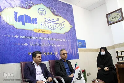 بازدید مدیرکل نهاد کتابخانه های عمومی استان از ایکنا یزد