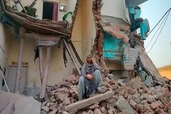 Abriss von Häusern von Muslimen in Delhi