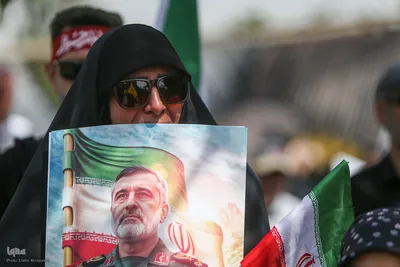 تشییع پیکر ۶۰ شهید اقتدار در تهران